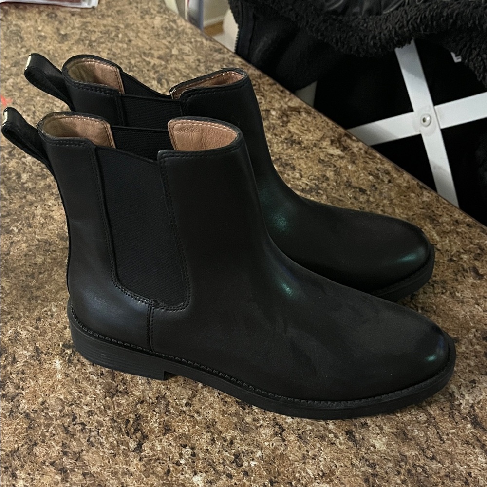 Madewell Black Ankle Boots